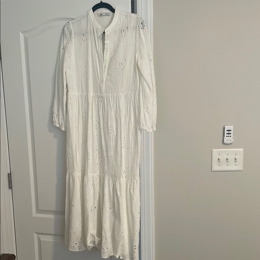 White Eyelet Sundress